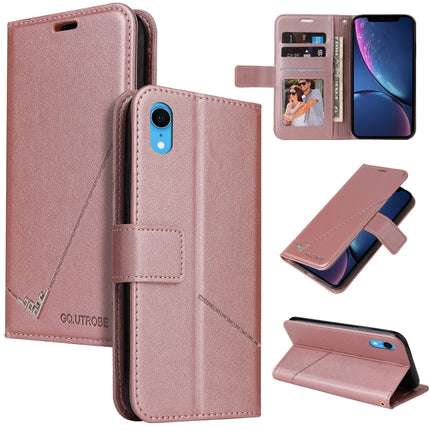 GQUTROBE Right Angle Leather Phone Case, For iPhone 11 Pro, For iPhone 11 Pro Max, For iPhone X / XS, For iPhone XR