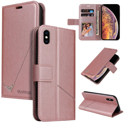 GQUTROBE Right Angle Leather Phone Case, For iPhone XS Max, For iPhone 7 Plus / 8 Plus, For iPhone 7 / 8 / SE 2020 / SE 2022, For iPhone 6 Plus / 6s Plus