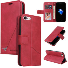 GQUTROBE Right Angle Leather Phone Case, For iPhone XS Max, For iPhone 7 Plus / 8 Plus, For iPhone 7 / 8 / SE 2020 / SE 2022, For iPhone 6 Plus / 6s Plus