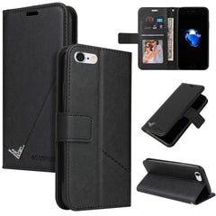 GQUTROBE Right Angle Leather Phone Case, For iPhone XS Max, For iPhone 7 Plus / 8 Plus, For iPhone 7 / 8 / SE 2020 / SE 2022, For iPhone 6 Plus / 6s Plus