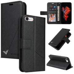 GQUTROBE Right Angle Leather Phone Case, For iPhone XS Max, For iPhone 7 Plus / 8 Plus, For iPhone 7 / 8 / SE 2020 / SE 2022, For iPhone 6 Plus / 6s Plus