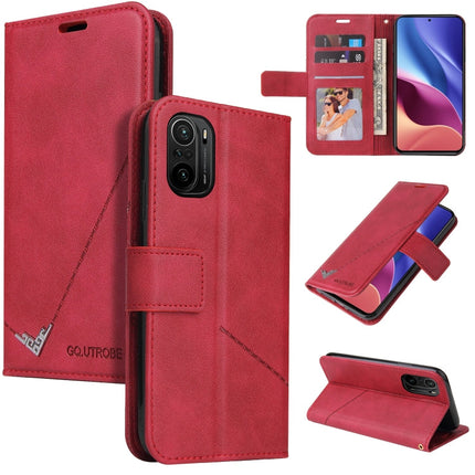 GQUTROBE Right Angle Leather Phone Case