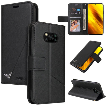 GQUTROBE Right Angle Leather Phone Case