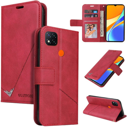 GQUTROBE Right Angle Leather Phone Case