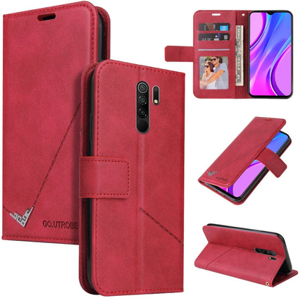 GQUTROBE Right Angle Leather Phone Case
