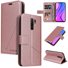 GQUTROBE Right Angle Leather Phone Case