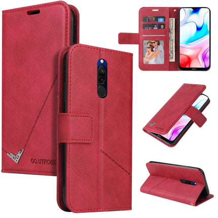 GQUTROBE Right Angle Leather Phone Case