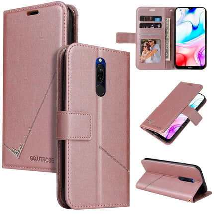 GQUTROBE Right Angle Leather Phone Case
