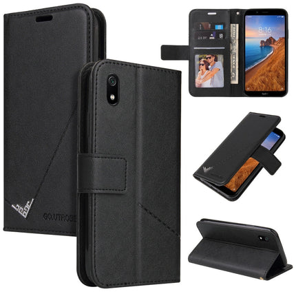 GQUTROBE Right Angle Leather Phone Case