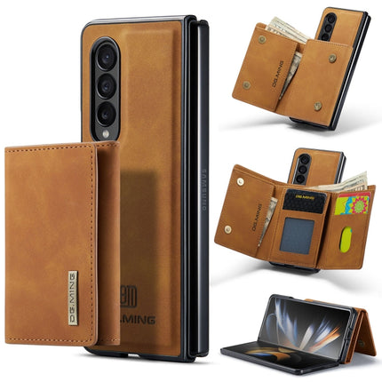 DG.MING M1 Series 3-Fold Multi Card Wallet + Magnetic Phone Case