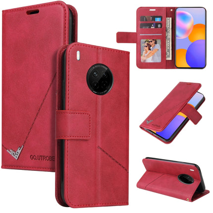 GQUTROBE Right Angle Leather Phone Case, For Huawei nova 7 SE, For Huawei Mate 40, For Huawei Mate 40 Lite, For Huawei Mate 40 Pro