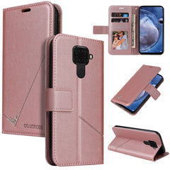 GQUTROBE Right Angle Leather Phone Case, For Huawei Mate 30 Lite, For Huawei Mate 30 Pro, For Huawei Mate 20 Pro, For Huawei P30