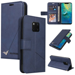 GQUTROBE Right Angle Leather Phone Case, For Huawei Mate 30 Lite, For Huawei Mate 30 Pro, For Huawei Mate 20 Pro, For Huawei P30