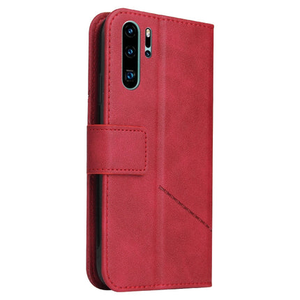 GQUTROBE Right Angle Leather Phone Case, For Huawei P30 Pro, For Huawei P20 Lite, For Huawei P20 Pro, For Huawei Y7p