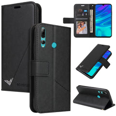 GQUTROBE Right Angle Leather Phone Case, For Huawei Y6p, For Huawei Y5p / Honor 9S, For Huawei P Smart Z, For Honor 10 Lite