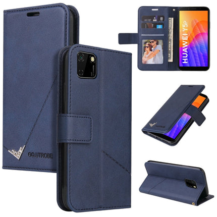 GQUTROBE Right Angle Leather Phone Case, For Huawei Y6p, For Huawei Y5p / Honor 9S, For Huawei P Smart Z, For Honor 10 Lite