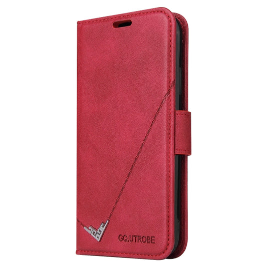 GQUTROBE Right Angle Leather Phone Case, For Huawei Enjoy 9s, For Huawei Y6 2019, For Huawei P30 Lite