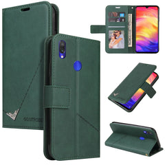 GQUTROBE Right Angle Leather Phone Case, For Huawei Enjoy 9s, For Huawei Y6 2019, For Huawei P30 Lite