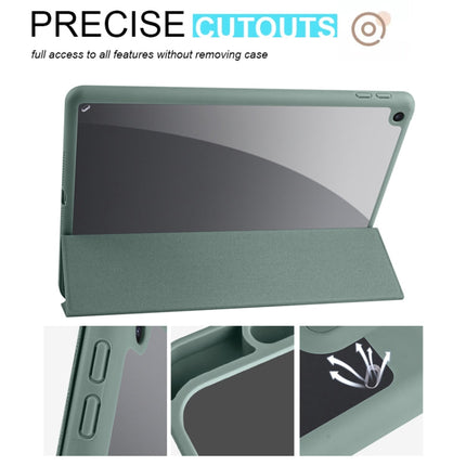 Acrylic 3-folding Smart Leather Tablet Case, For iPad 9.7 2018/2017, For iPad 10.2 2021/2020/2019, For iPad  Air 2022/2020/Pro 11 2021/2020/2018
