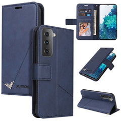 GQUTROBE Right Angle Leather Phone Case, For Samsung Galaxy S21 5G, For Samsung Galaxy S21+ 5G, For Samsung Galaxy S21 Ultra 5G, For Samsung Galaxy S22 5G