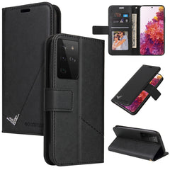GQUTROBE Right Angle Leather Phone Case, For Samsung Galaxy S21 5G, For Samsung Galaxy S21+ 5G, For Samsung Galaxy S21 Ultra 5G, For Samsung Galaxy S22 5G