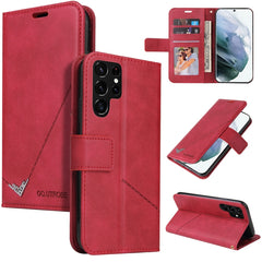GQUTROBE Right Angle Leather Phone Case, For Samsung Galaxy S22+ 5G, For Samsung Galaxy S22 Ultra 5G, For Samsung Galaxy S20, For Samsung Galaxy S20+