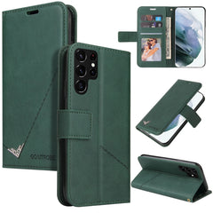 GQUTROBE Right Angle Leather Phone Case, For Samsung Galaxy S22+ 5G, For Samsung Galaxy S22 Ultra 5G, For Samsung Galaxy S20, For Samsung Galaxy S20+