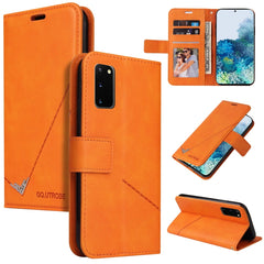 GQUTROBE Right Angle Leather Phone Case, For Samsung Galaxy S22+ 5G, For Samsung Galaxy S22 Ultra 5G, For Samsung Galaxy S20, For Samsung Galaxy S20+