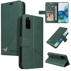 GQUTROBE Right Angle Leather Phone Case, For Samsung Galaxy S22+ 5G, For Samsung Galaxy S22 Ultra 5G, For Samsung Galaxy S20, For Samsung Galaxy S20+