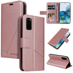 GQUTROBE Right Angle Leather Phone Case, For Samsung Galaxy S22+ 5G, For Samsung Galaxy S22 Ultra 5G, For Samsung Galaxy S20, For Samsung Galaxy S20+