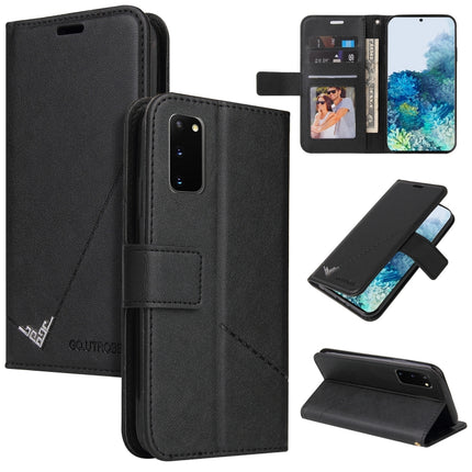 GQUTROBE Right Angle Leather Phone Case