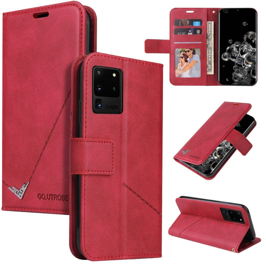 GQUTROBE Right Angle Leather Phone Case, For Samsung Galaxy S20 Ultra, For Samsung Galaxy S21 FE 5G, For Samsung Galaxy S20 FE, For Samsung Galaxy Note20