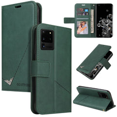GQUTROBE Right Angle Leather Phone Case, For Samsung Galaxy S20 Ultra, For Samsung Galaxy S21 FE 5G, For Samsung Galaxy S20 FE, For Samsung Galaxy Note20