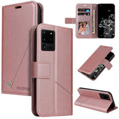GQUTROBE Right Angle Leather Phone Case, For Samsung Galaxy S20 Ultra, For Samsung Galaxy S21 FE 5G, For Samsung Galaxy S20 FE, For Samsung Galaxy Note20