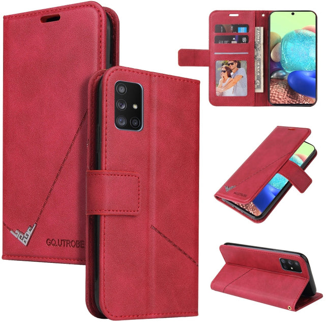 GQUTROBE Right Angle Leather Phone Case