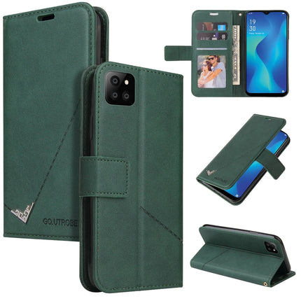 GQUTROBE Right Angle Leather Phone Case
