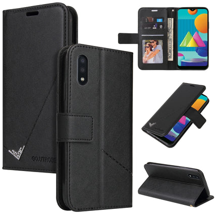 GQUTROBE Right Angle Leather Phone Case