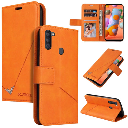 GQUTROBE Right Angle Leather Phone Case
