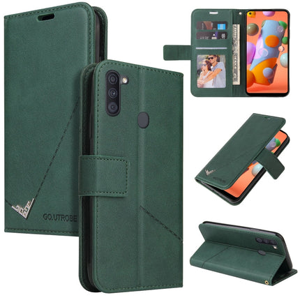 GQUTROBE Right Angle Leather Phone Case