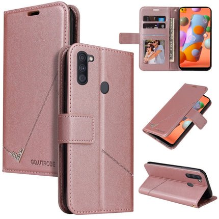 GQUTROBE Right Angle Leather Phone Case
