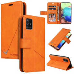 GQUTROBE Right Angle Leather Phone Case, For Samsung Galaxy A11 Global Version, For Samsung Galaxy A01 Core, For Samsung Galaxy M51, For Samsung Galaxy M31