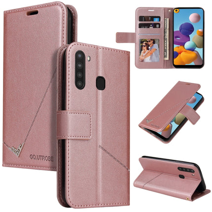 GQUTROBE Right Angle Leather Phone Case