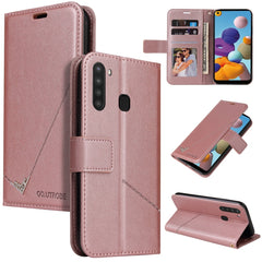 GQUTROBE Right Angle Leather Phone Case, For Samsung Galaxy M31s, For Samsung Galaxy A41, For Samsung Galaxy A31, For Samsung Galaxy A21