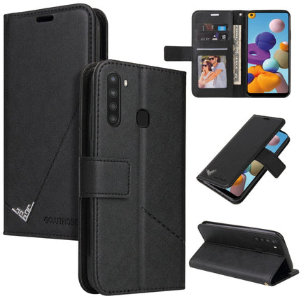 GQUTROBE Right Angle Leather Phone Case, For Samsung Galaxy M31s, For Samsung Galaxy A41, For Samsung Galaxy A31, For Samsung Galaxy A21