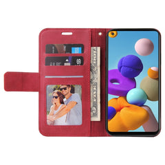 GQUTROBE Right Angle Leather Phone Case, For Samsung Galaxy A21s, For Samsung Galaxy Note10 Lite / A81, For Samsung Galaxy A71, For Samsung Galaxy A51