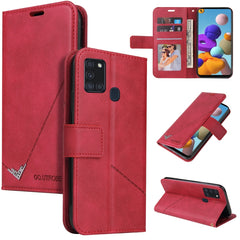 GQUTROBE Right Angle Leather Phone Case, For Samsung Galaxy A21s, For Samsung Galaxy Note10 Lite / A81, For Samsung Galaxy A71, For Samsung Galaxy A51