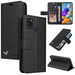 GQUTROBE Right Angle Leather Phone Case, For Samsung Galaxy A21s, For Samsung Galaxy Note10 Lite / A81, For Samsung Galaxy A71, For Samsung Galaxy A51