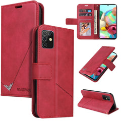 GQUTROBE Right Angle Leather Phone Case, For Samsung Galaxy A21s, For Samsung Galaxy Note10 Lite / A81, For Samsung Galaxy A71, For Samsung Galaxy A51