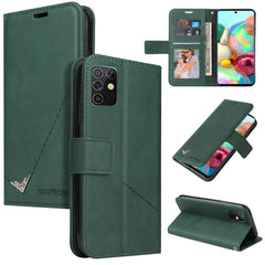 GQUTROBE Right Angle Leather Phone Case, For Samsung Galaxy A21s, For Samsung Galaxy Note10 Lite / A81, For Samsung Galaxy A71, For Samsung Galaxy A51