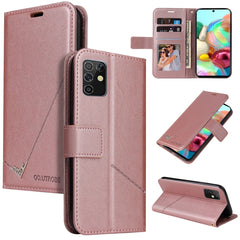 GQUTROBE Right Angle Leather Phone Case, For Samsung Galaxy A21s, For Samsung Galaxy Note10 Lite / A81, For Samsung Galaxy A71, For Samsung Galaxy A51